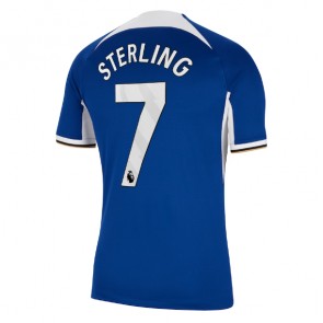 Chelsea Raheem Sterling #7 Koszulka Podstawowych 2023-24 Krótki Rękaw